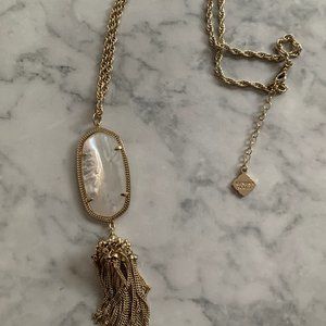 NWOT Kendra Scott Rayne Necklace in Ivory Pearl